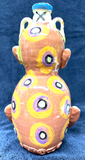 Lime Green Stacker w/double handles 6 eyes & Lucky 13