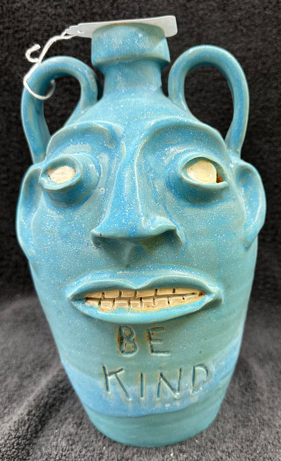 Turquoise Face Jug 