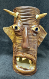 Fang and Devil Double Face Sculpture