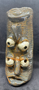 Right Side Up, Up Side Down Face Sculpture