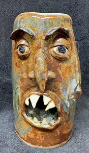 Sharp Nose and Face in your Pupil Face Sculpture