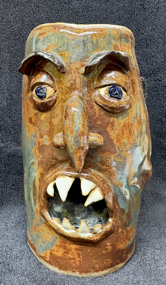 Sharp Nose and Face in your Pupil Face Sculpture