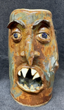 Sharp Nose and Face in your Pupil Face Sculpture