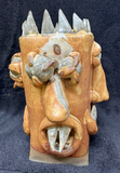 Four King Faces Face Sculpture