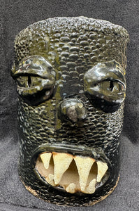 White Fang Textured Face Cylinder