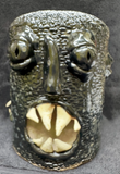 White Fang Textured Face Cylinder