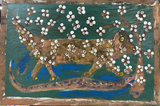 Dog Snake and Finger Print Flowers