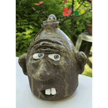 “Say What!” Face Jug