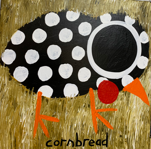 Chick 18"x18" on wrapped canvas