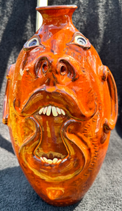 "Orange Face Jug" 2018
