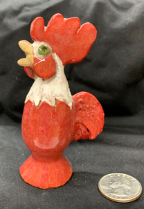 Red & White Rooster