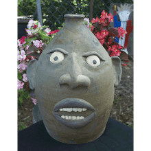 "Gismo" Face Jug